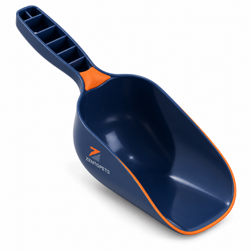 ZENTOPETS Garden Compost Scoop Navy and Orange