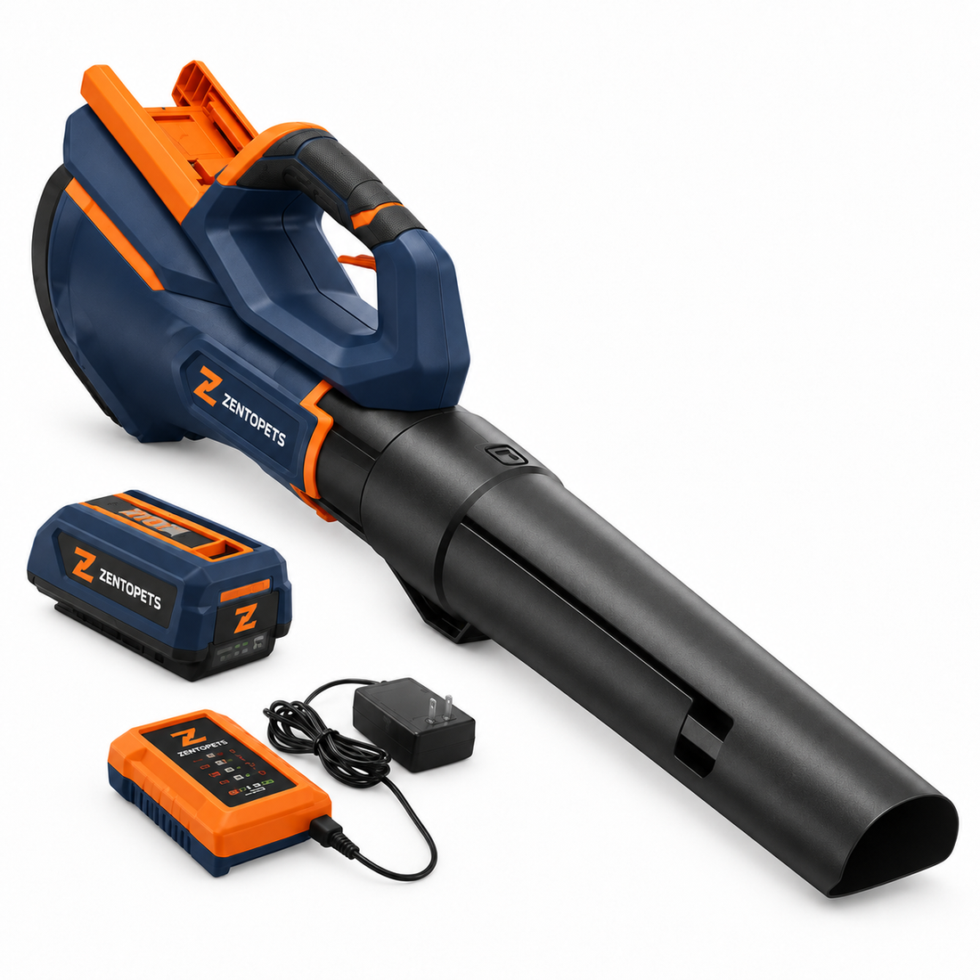 ZENTOPETS Cordless Handheld Leaf Blower Kit with Battery and Charger