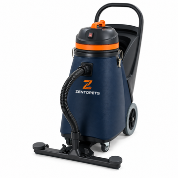 ZENTOPETS Wheeled Canister Vacuum Cleaner with Hose and Wide Floor Head