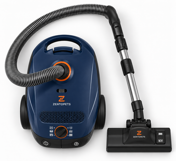 ZENTOPETS Compact Canister Vacuum Cleaner with Telescopic Wand and Floor Head