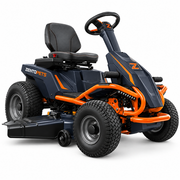 ZENTOPETS Compact Riding Lawn Mower with Side-Discharge Deck