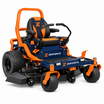 ZENTOPETS Professional Zero-Turn Riding Lawn Mower with Three-Blade Cutting Deck